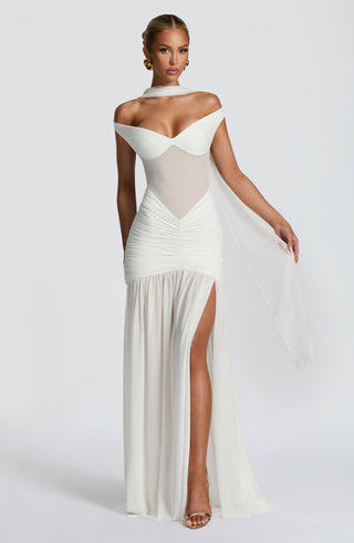 Ayla Scarf - Ivory - glavon