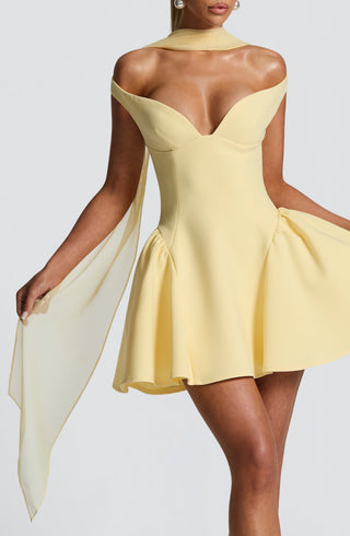 Ayla Scarf - Lemon - glavon