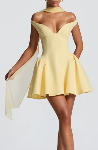 Ayla Scarf - Lemon - glavon