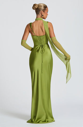 Ayla Scarf - Olive - glavon