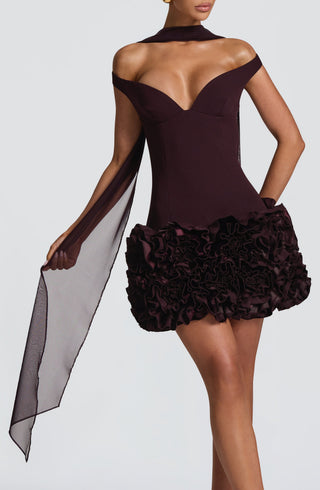 Ayla Scarf - Plum - glavon