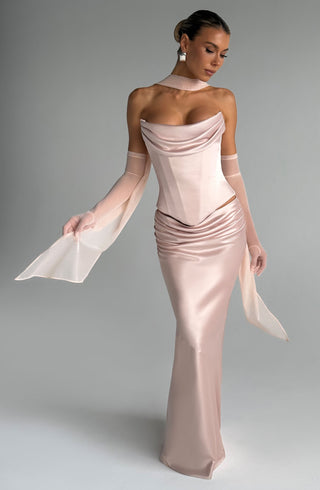 Ayla Scarf - Soft Peach - glavon