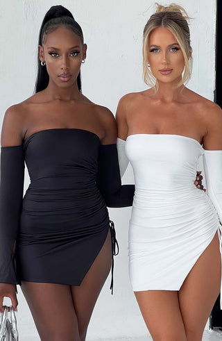 Becca Mini Dress - Black - glavon