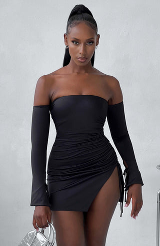 Becca Mini Dress - Black - glavon