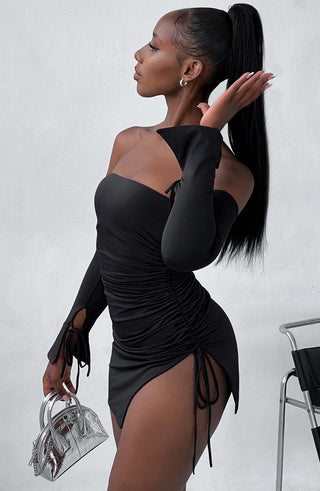 Becca Mini Dress - Black - glavon