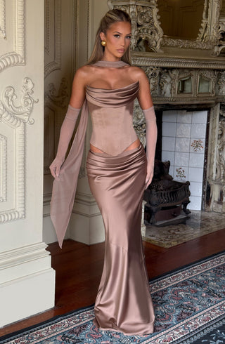 Bernadette Maxi Skirt - Hazel - glavon