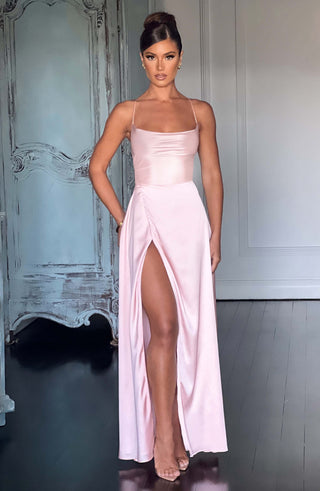 Bethany Maxi Dress - Blush - glavon