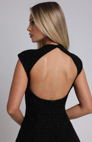 Blake Mini Dress - Black - glavon