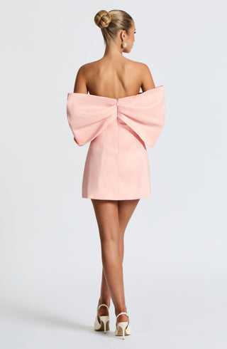 Briella Mini Dress - Blush - glavon