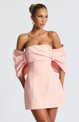 Briella Mini Dress - Blush - glavon