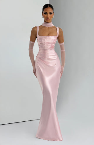 Calanthe Maxi Dress - Blush - glavon