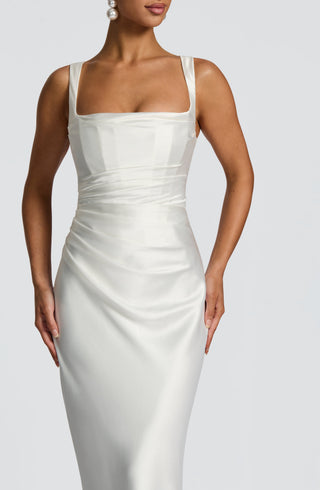 Calanthe Maxi Dress - Ivory - glavon