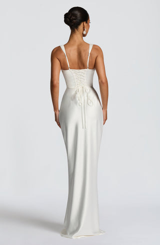 Calanthe Maxi Dress - Ivory - glavon