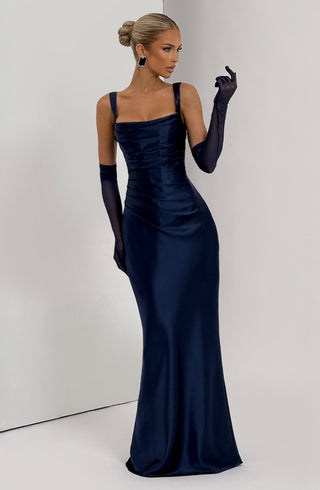 Calanthe Maxi Dress - Navy - glavon