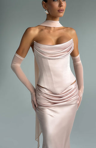 Callista Corset - Soft Peach - glavon