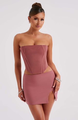 Cami Corset - Rose Pink - glavon
