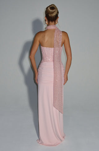 Carina Maxi Dress - Blush - glavon