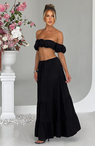 Carmen Top - Black - glavon