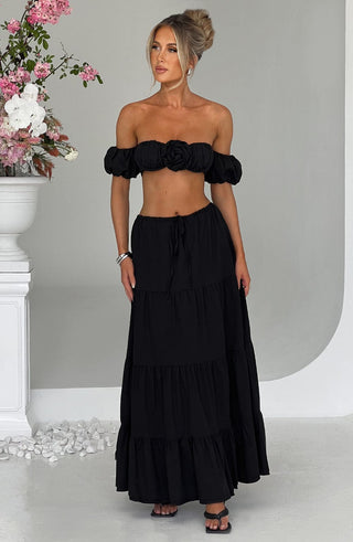 Carmen Top - Black - glavon