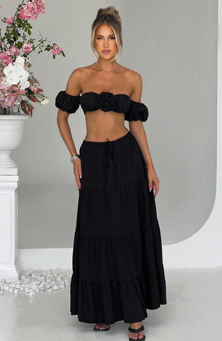 Carmen Top - Black - glavon