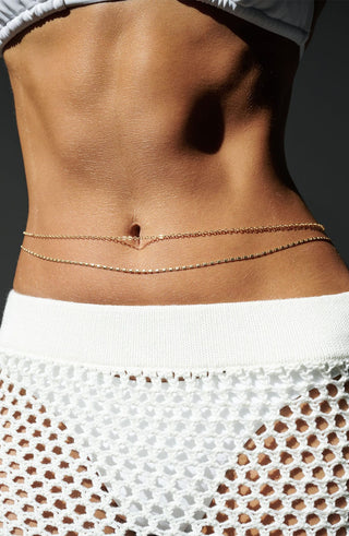 Chelsea Belly Chain - Gold - glavon