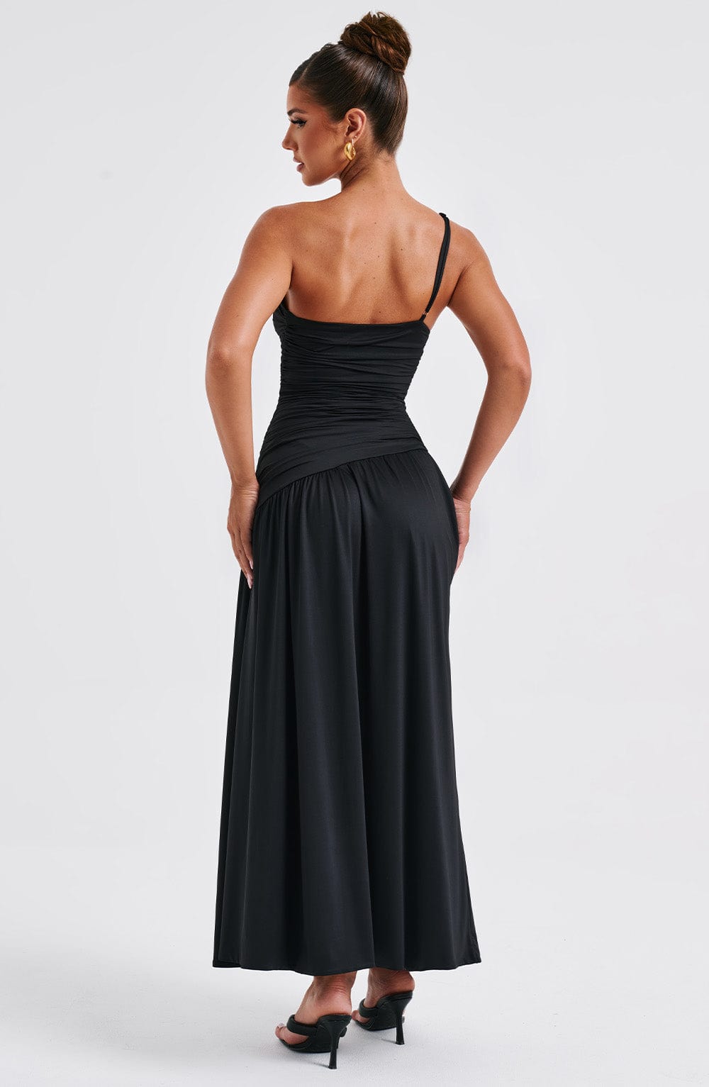 Claudia Maxi Dress - Black - Napalia