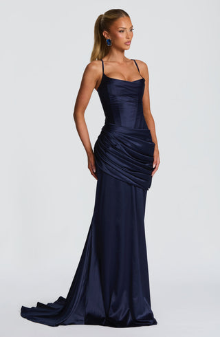 Connie Gown - Navy - glavon