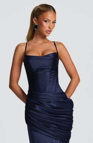 Connie Gown - Navy - glavon