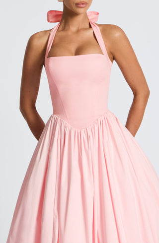 Cressida Midi Dress - Blush - glavon