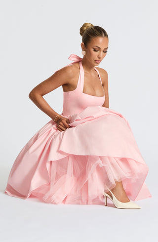 Cressida Midi Dress - Blush - glavon