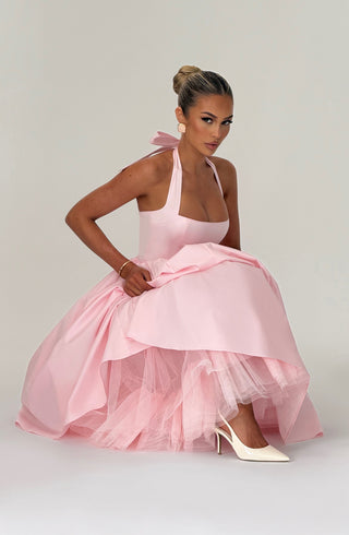 Cressida Midi Dress - Blush - glavon