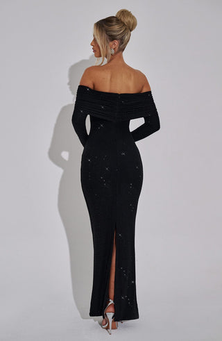 Cyprus Maxi Dress - Black - glavon