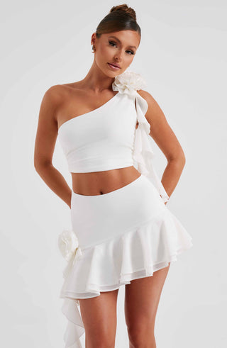 Daina Top - Ivory - glavon