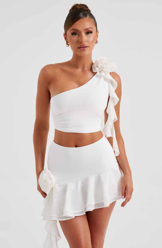 Daina Top - Ivory - glavon