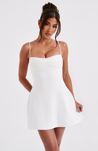 Dakota Mini Dress - Ivory - glavon