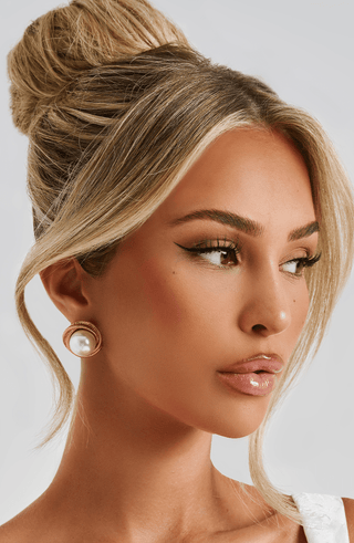 Davina Earrings - Gold - glavon