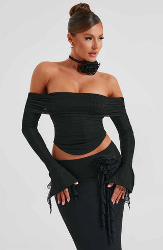 Deema Top - Black - glavon