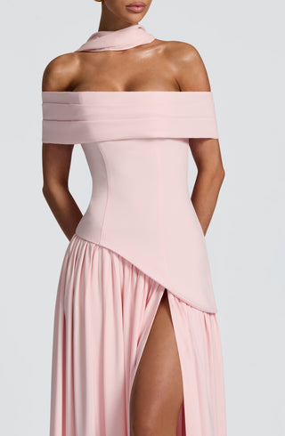 Delilah Maxi Dress - Blush - glavon