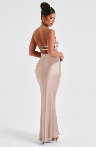 Delphine Maxi Dress - Champagne - glavon
