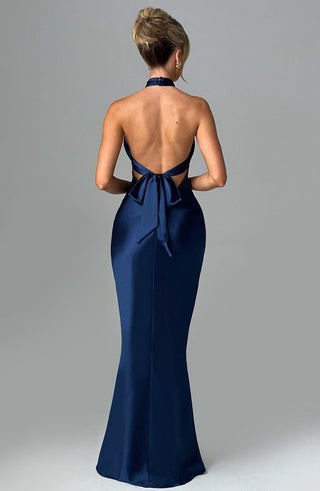 Dimitra Maxi Dress - Navy - glavon