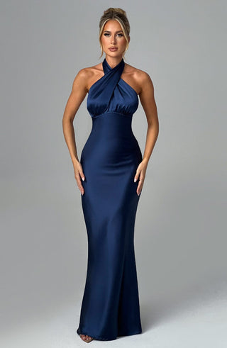 Dimitra Maxi Dress - Navy - glavon