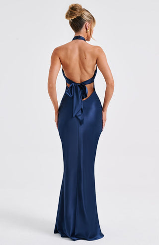 Dimitra Maxi Dress - Navy - glavon