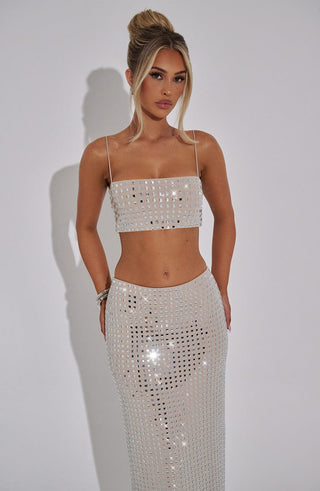Dimity Top - Nude - glavon