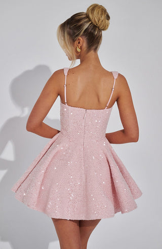 Dorothy Mini Dress - Blush - glavon