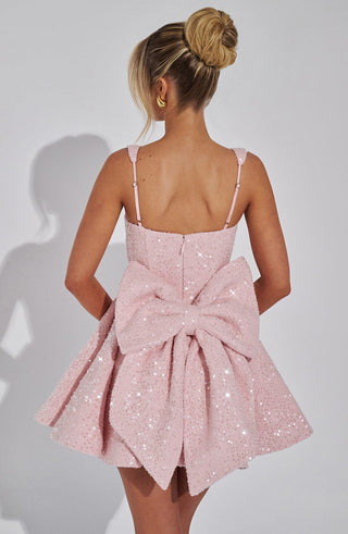 Dorothy Mini Dress - Blush - glavon