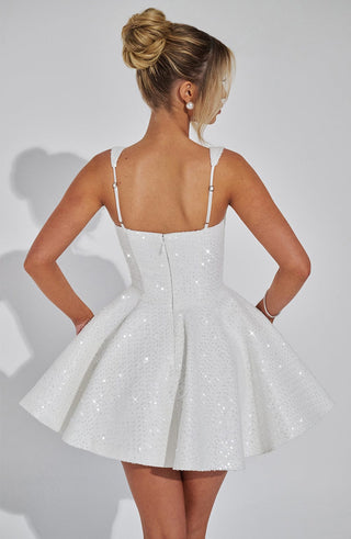 Dorothy Mini Dress - Ivory - glavon