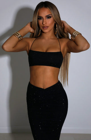 Eloise Top - Black - glavon