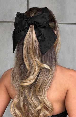 Elsa Bow - Black - glavon
