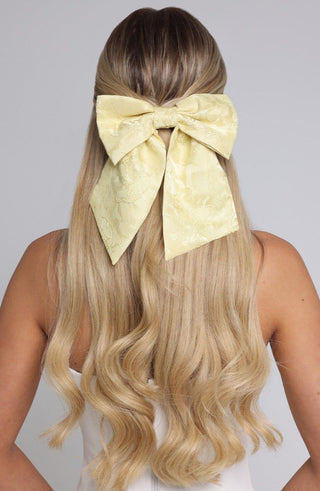 Elsa Bow - Lemon - glavon