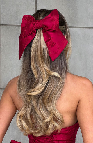 Elsa Bow - Red - glavon